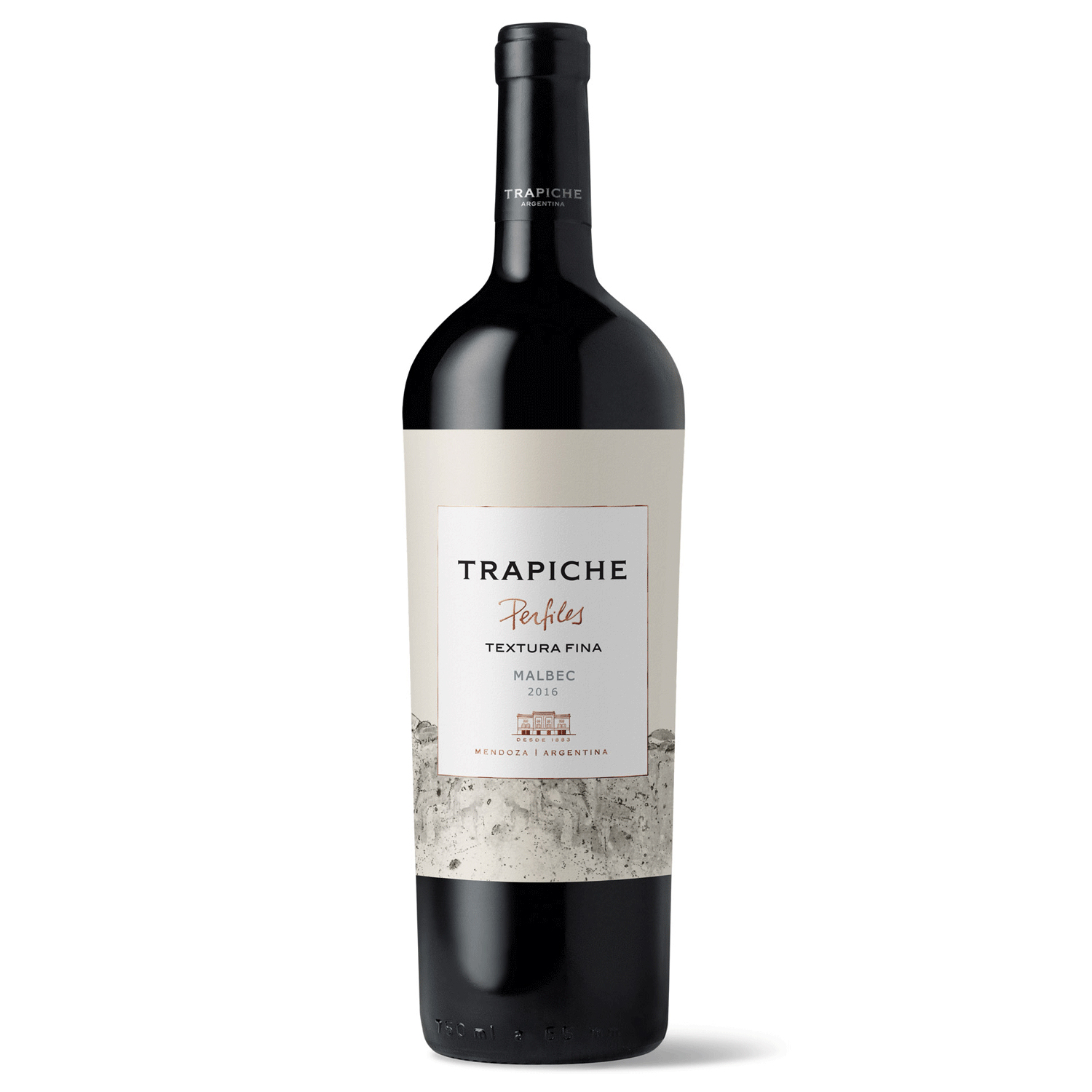 7790240096989 Perfiles Textura Fina Malbec 750 ml. - Imagen 1