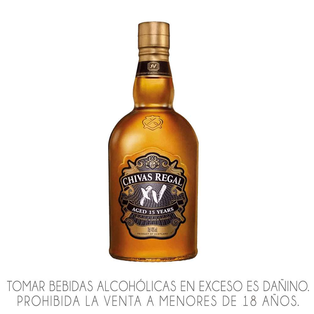 Chivas Regal Extra XV 15 años x750ml Chivas Regal XV 15 Year Old Blended Scotch Whisky ( 750 ml) - Imagen 1