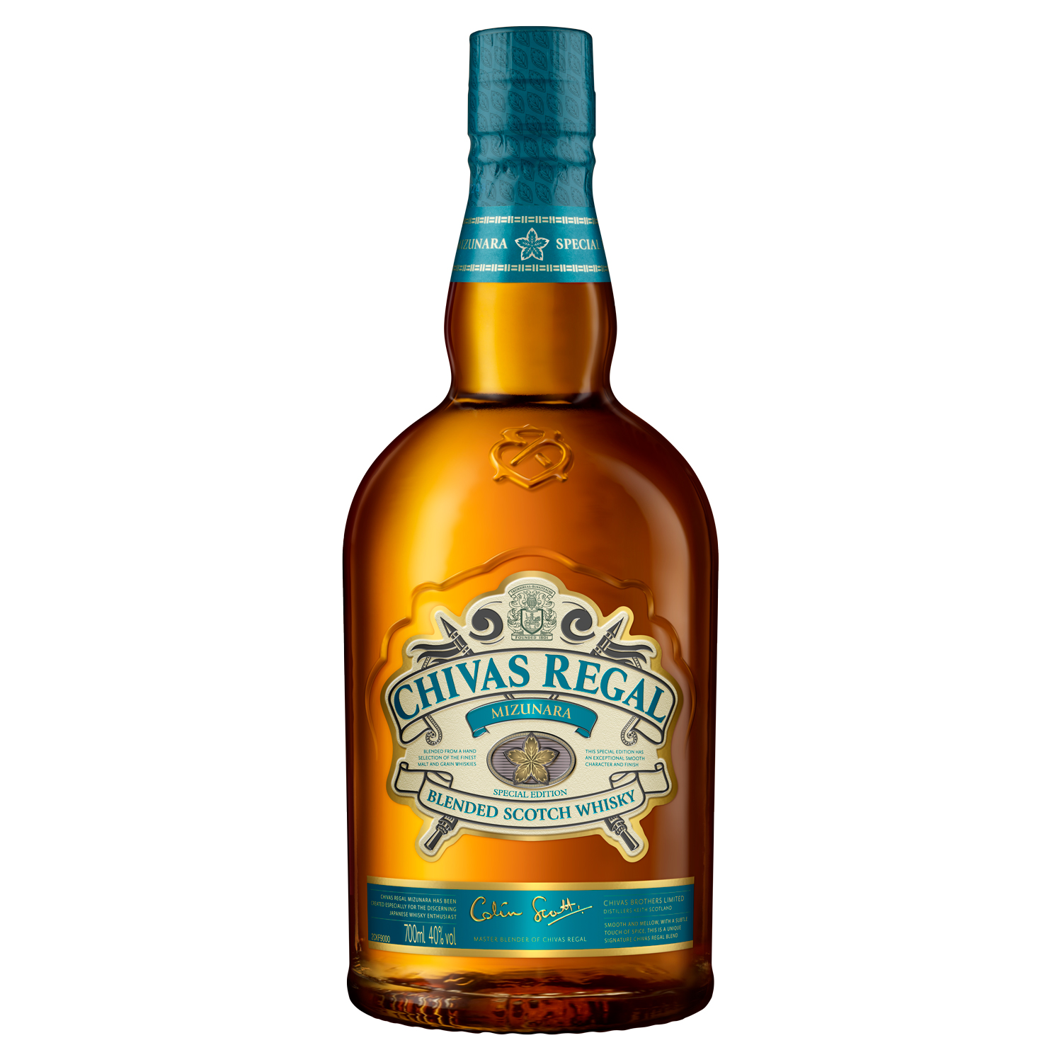 Chivas Regal Mizunara 700 ml Chivas Regal Mizunara Blended Scotch Whisky (700 ml) - Imagen 1