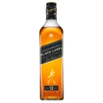 Johnnie Walker Black Label 12 Year Old Blended Scotch Whisky 1 lt.