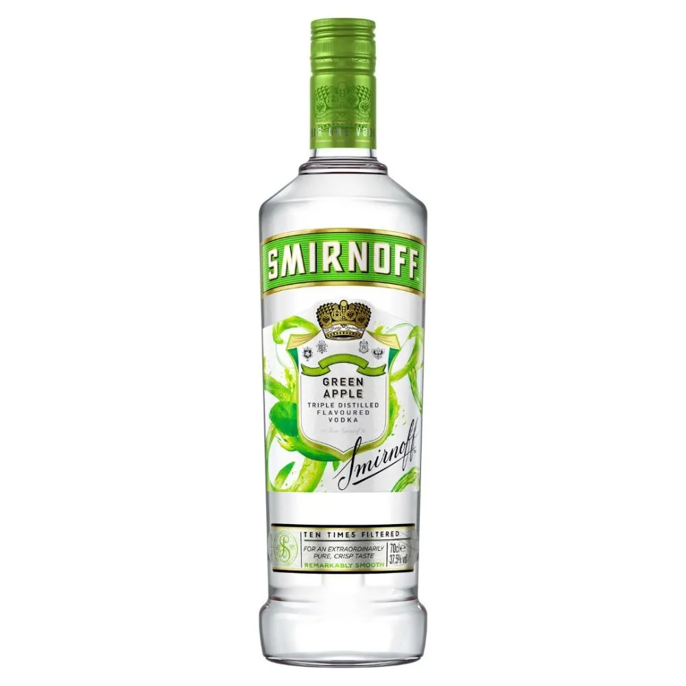 Vodks Smirnoff Green Apple 700 ml Vodks Smirnoff Green Apple 700 ml. - Imagen 1