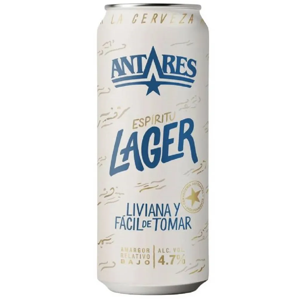 CERVEZA-ANTARES-LAGER-LATA-X473CC-1-14993 ANTARES ESPIRITU LAGER 6 x 473 ml. - Imagen 1