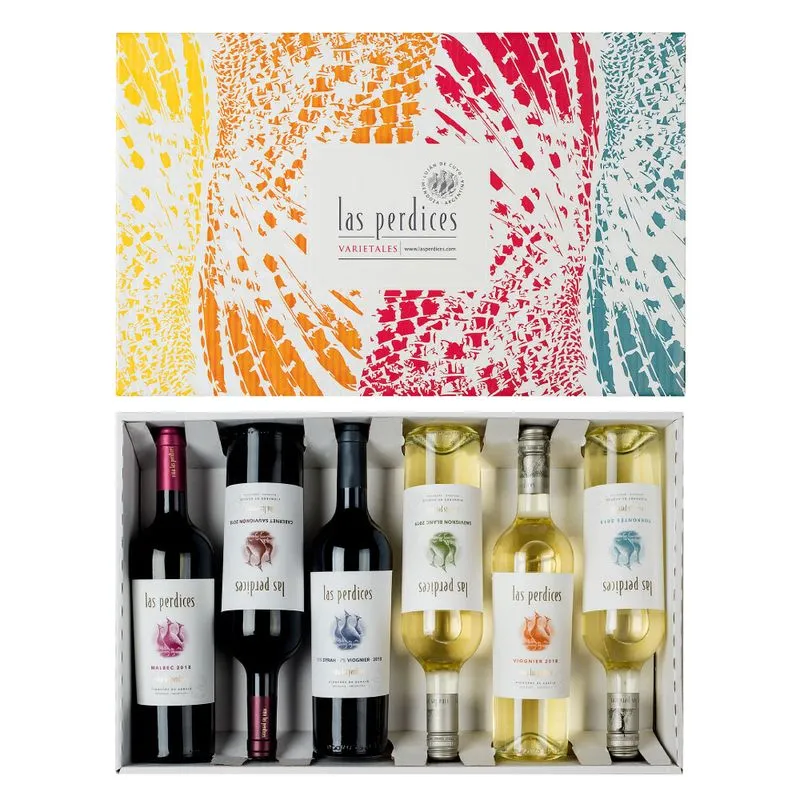 Las Perdices estuche varietal x 6 x 750 ml. Las Perdices estuche varietales x 6 x 750 ml. - Imagen 1