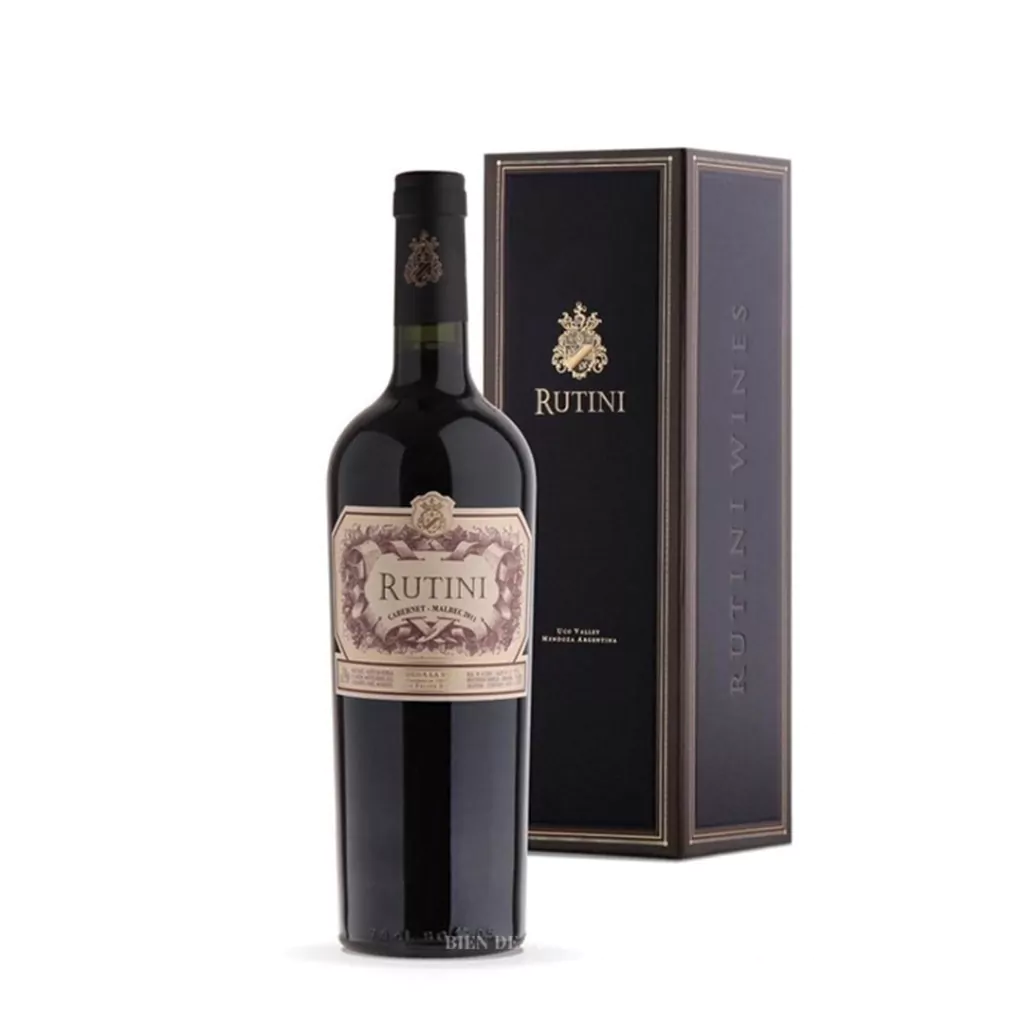 Rutini Cabernet Malbec estuche x 750 Rutini Cabernet Malbec estuche x 750 - Imagen 1