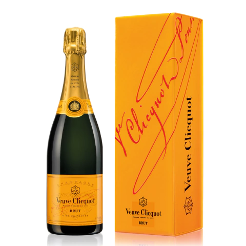 Veuve Clicquot Brut Estuche Carton yellow Veuve Clicquot Brut Champagne Estuche Carton x 750 ml. - Imagen 1